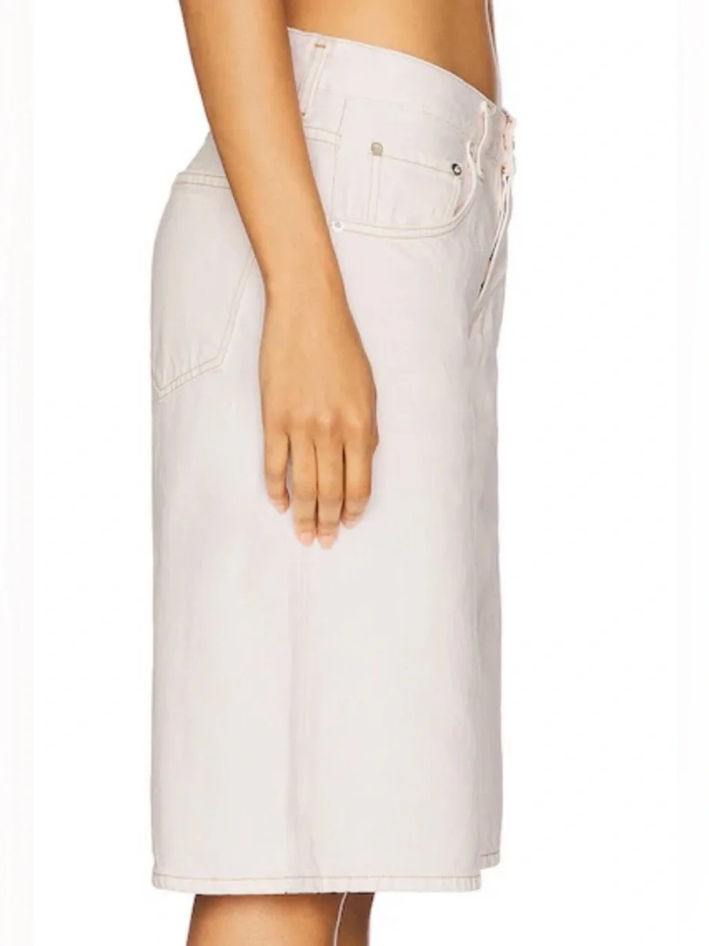 AGolde Baggy V-Short Size 26 NWT